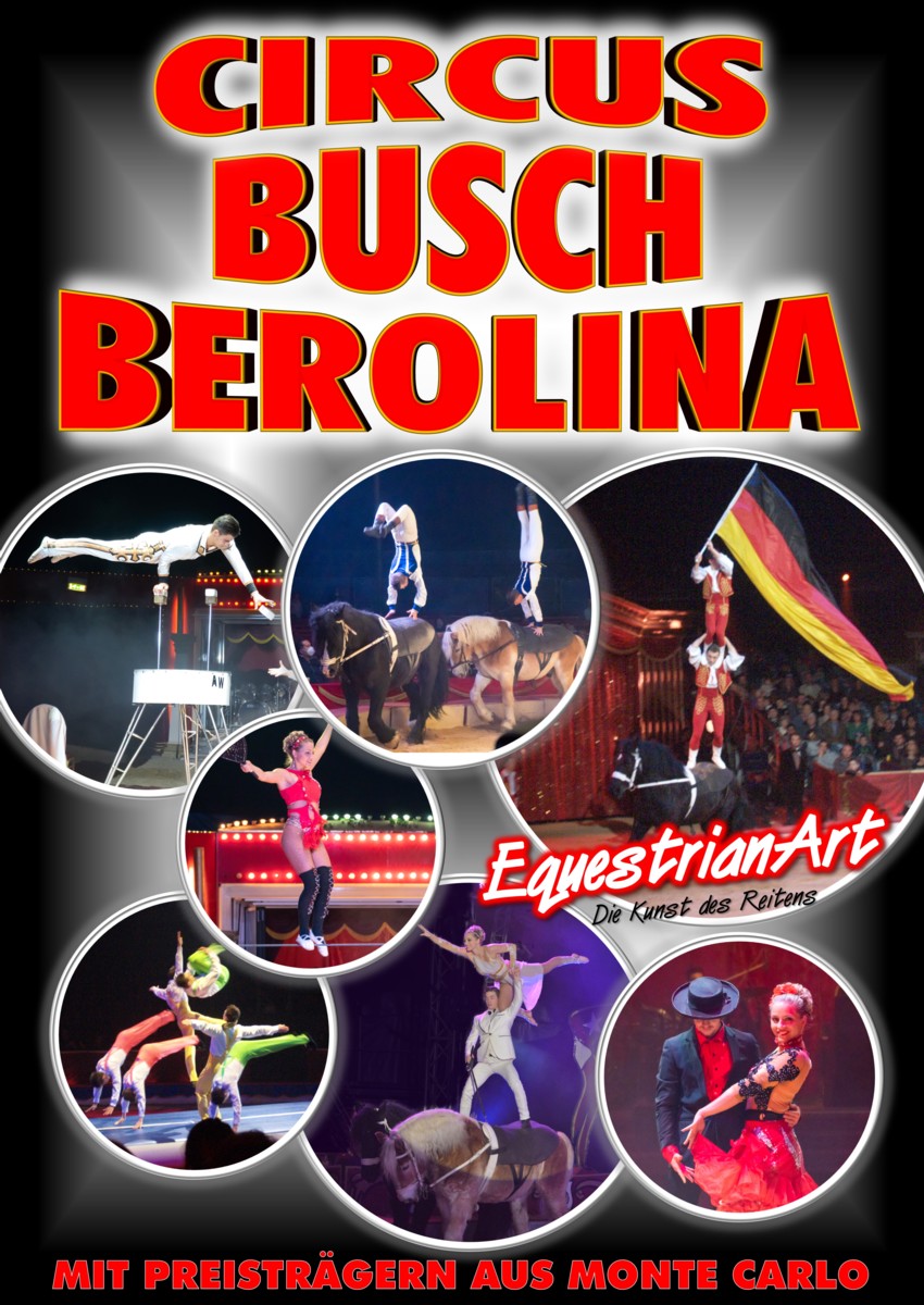 Plakat Circus Busch-Berolina